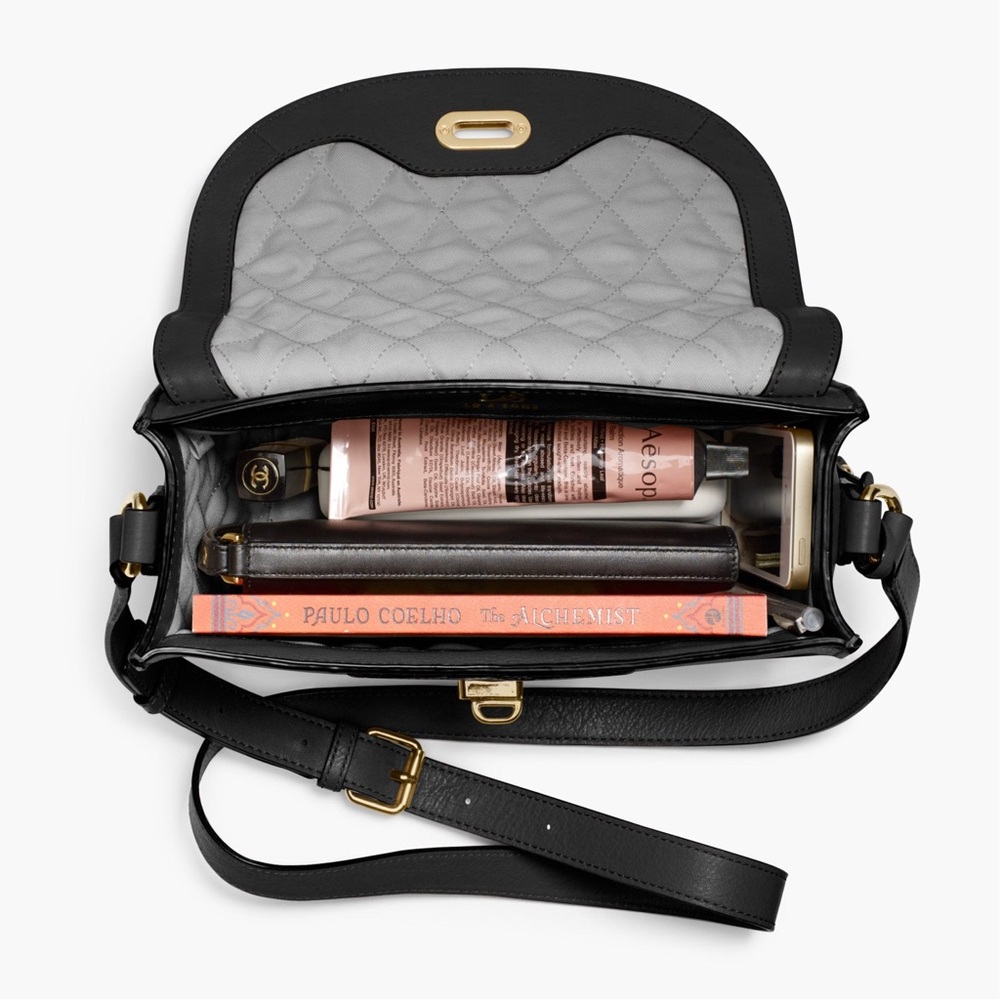 Lo & Sons Claremont Camera Bag Black Full Grain Leather - Picture 3 of 13